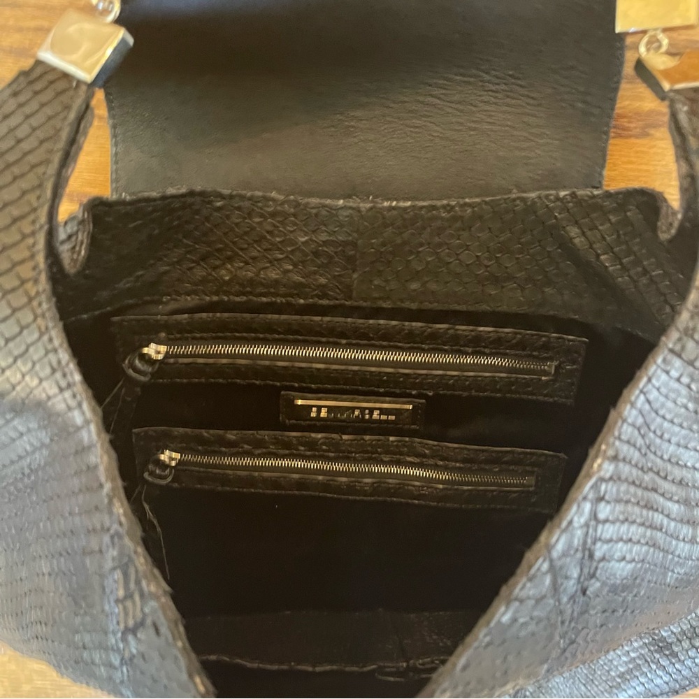 Devi Kroell Black Python Hobo Bag - image 7